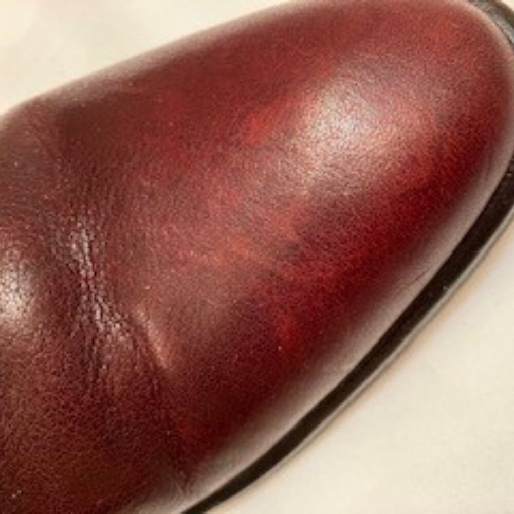 Tori 55m Mid  Heel Angle Boots, Cordovan Moto 7.5 ETIENNE AIGNER - Picture 6 of 12